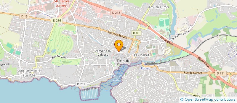 localisation de l'entreprise MONSIEUR SIMON RENOU à PORNIC