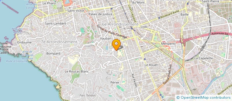 localisation de l'entreprise MONSIEUR SIMON RICO  MARSEILLE