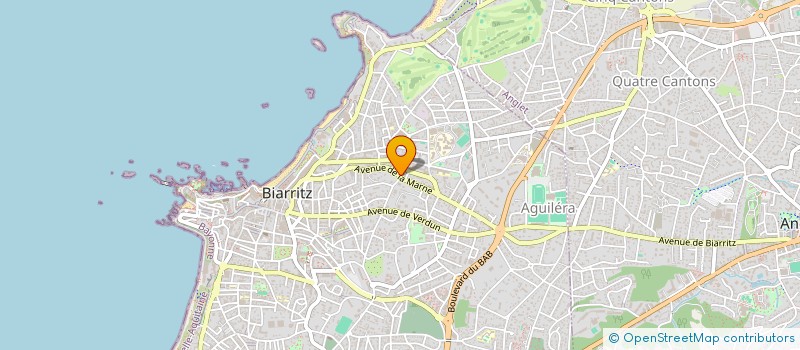 localisation de l'entreprise MONSIEUR SIMON RIVET  BIARRITZ