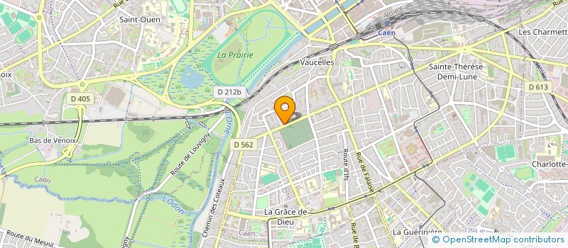 localisation de l'entreprise MONSIEUR SIMON RIVIERE à CAEN