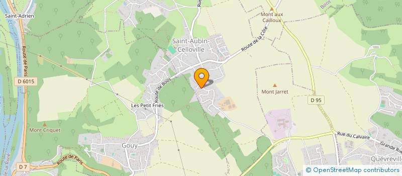 localisation de l'entreprise MONSIEUR SIMON ROBERGE  SAINT-AUBIN-CELLOVILLE