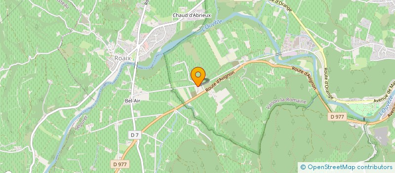 localisation de l'entreprise MONSIEUR SIMON ROBERT  VAISON-LA-ROMAINE