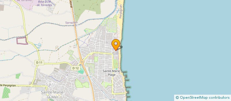 localisation de l'entreprise MONSIEUR SIMON ROBERTSON  SAINTE-MARIE-LA-MER