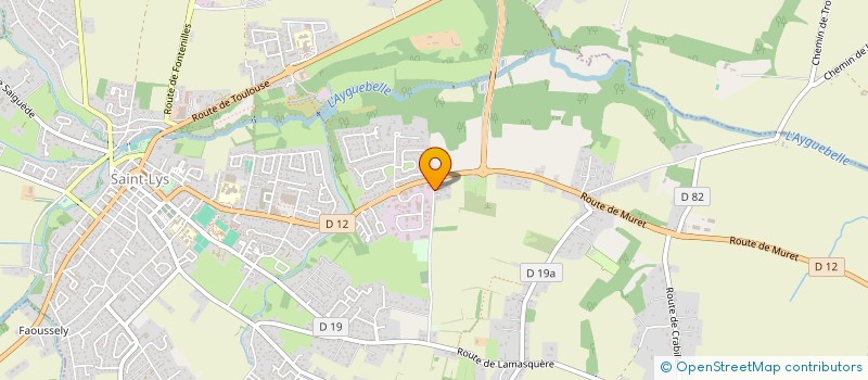 localisation de l'entreprise MONSIEUR SIMON RODRIGUES  SAINT-LYS