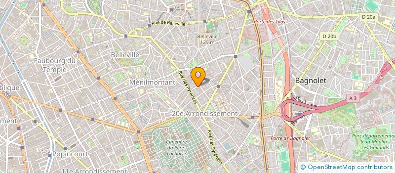 localisation de l'entreprise MONSIEUR SIMON RODRIGUES  PARIS