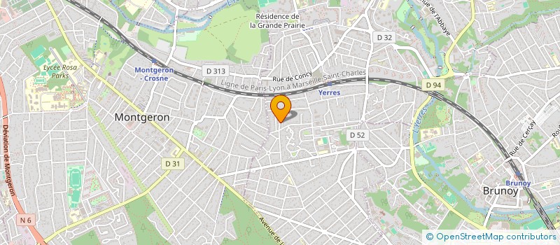 localisation de l'entreprise MONSIEUR SIMON ROMEC  YERRES