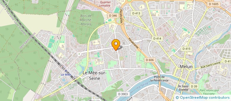 localisation de l'entreprise MONSIEUR SIMON ROOS  LE MEE-SUR-SEINE