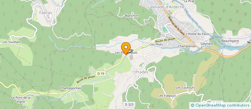 localisation de l'entreprise MONSIEUR SIMON ROUSSET  PRADES