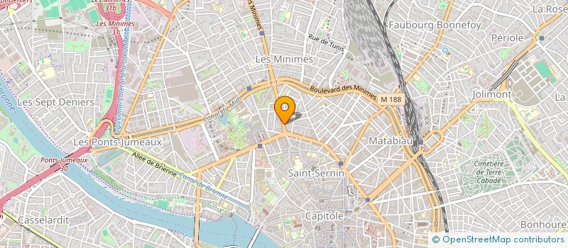 localisation de l'entreprise MONSIEUR SIMON ROUX à TOULOUSE