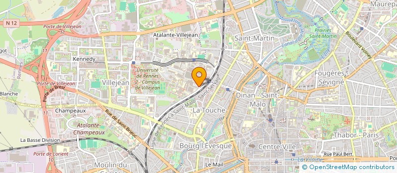 localisation de l'entreprise MONSIEUR SIMON ROUZE  RENNES