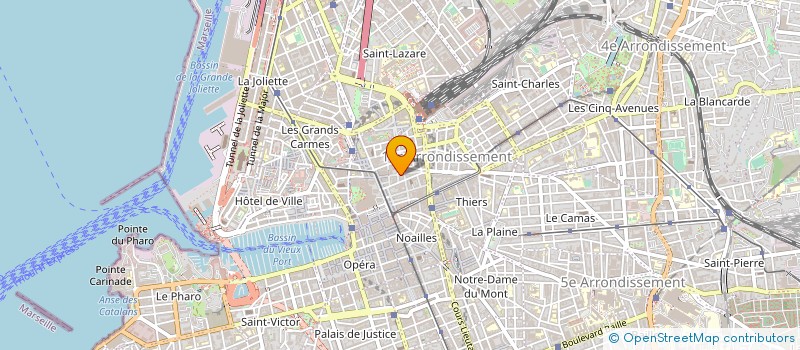 localisation de l'entreprise MONSIEUR SIMON SAADA à MARSEILLE