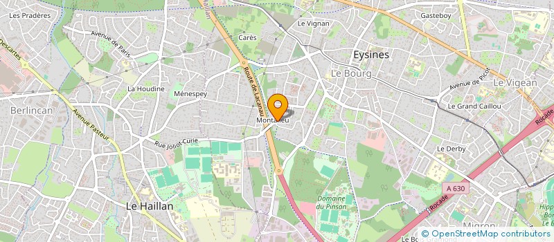 localisation de l'entreprise MONSIEUR SIMON SABAS  EYSINES