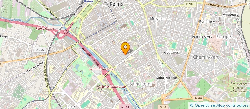 localisation de l'entreprise MONSIEUR SIMON SANAHUJAS à REIMS