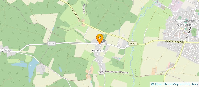 localisation de l'entreprise MONSIEUR SIMON SANCHEZ à ST GEORGES SUR BAULCHE