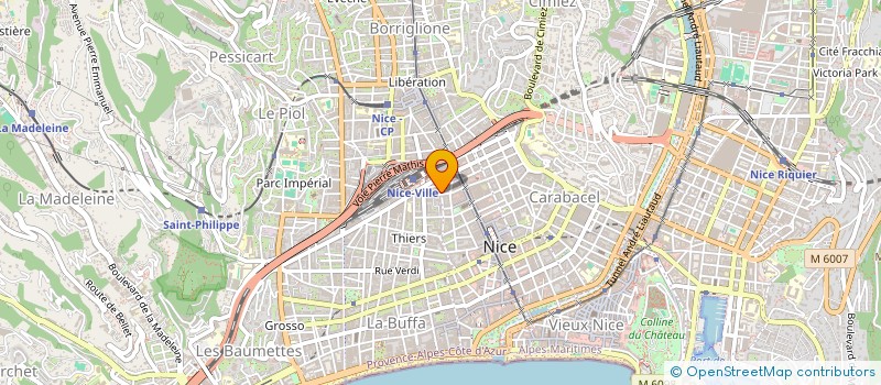 localisation de l'entreprise MONSIEUR SIMON SANCHEZ  NICE