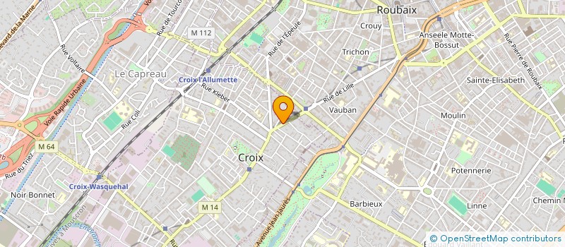 localisation de l'entreprise MONSIEUR SIMON SCARANO à CROIX