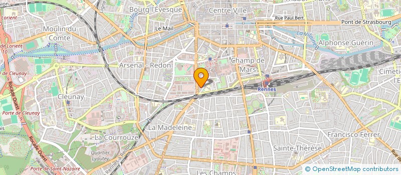 localisation de l'entreprise MONSIEUR SIMON SCAVINNER  RENNES