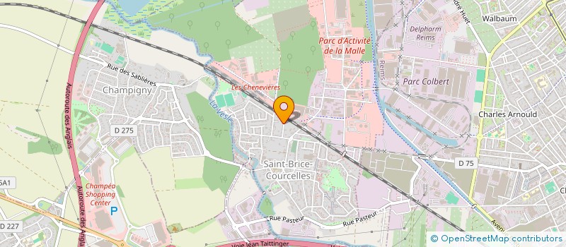 localisation de l'entreprise MONSIEUR SIMON SCHMITTE  SAINT-BRICE-COURCELLES