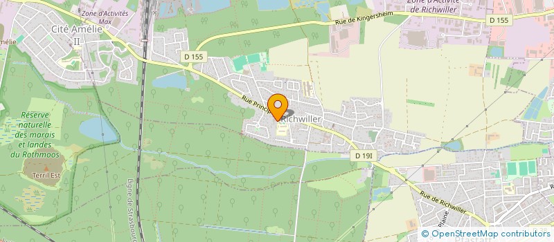 localisation de l'entreprise MONSIEUR SIMON SCHNOEBELEN  RICHWILLER