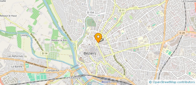 localisation de l'entreprise MONSIEUR SIMON SCHWERM à BEZIERS