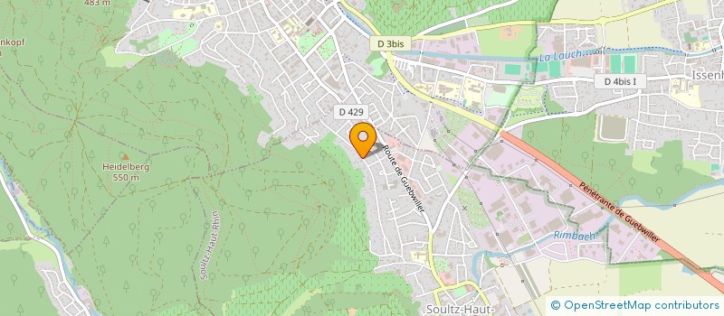 localisation de l'entreprise MONSIEUR SIMON SEBASTIEN  SOULTZ-HAUT-RHIN