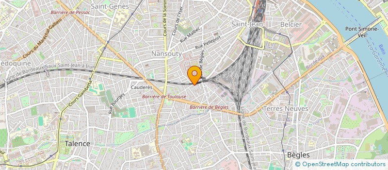 localisation de l'entreprise MONSIEUR SIMON SIMON DELPECH  BORDEAUX