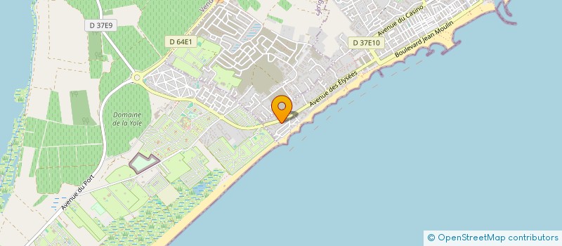 localisation de l'entreprise MONSIEUR SIMON SKRJANC  VALRAS-PLAGE