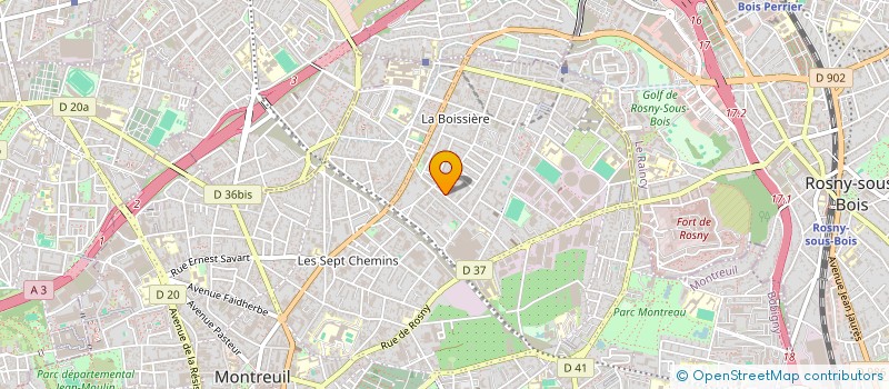 localisation de l'entreprise MONSIEUR SIMON SLATINSEK à MONTREUIL