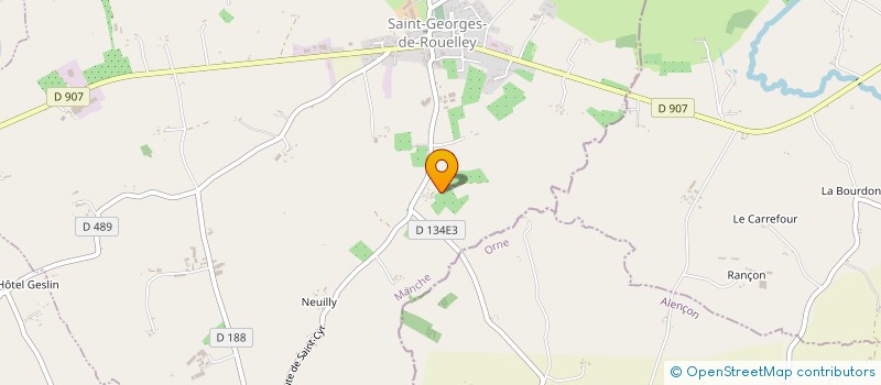 localisation de l'entreprise MONSIEUR SIMON STANDERS  SAINT-GEORGES-DE-ROUELLEY