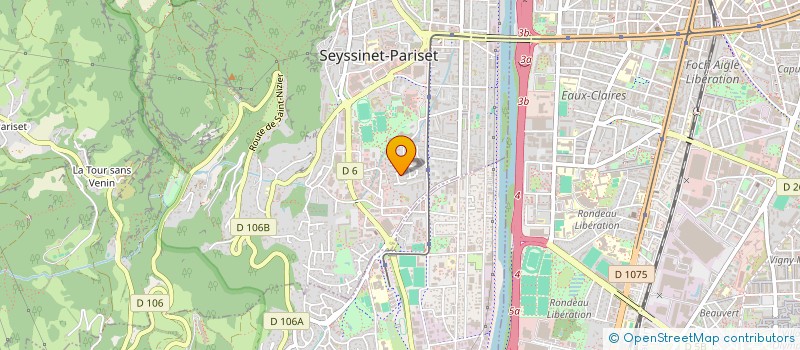 localisation de l'entreprise MONSIEUR SIMON STAUFFERT  SEYSSINET-PARISET