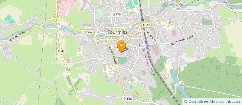 localisation de l'entreprise MONSIEUR SIMON STIEN  FOURMIES