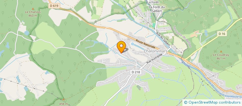 localisation de l'entreprise MONSIEUR SIMON TAORMINA  CHAGEY