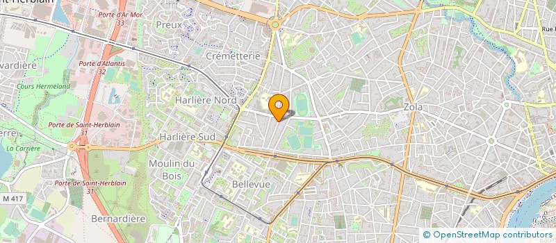 localisation de l'entreprise MONSIEUR SIMON TAPIN à NANTES