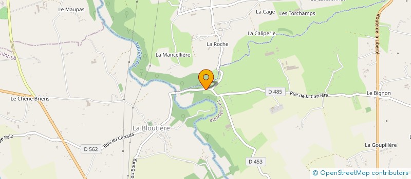 localisation de l'entreprise MONSIEUR SIMON TASSET  LA COLOMBE