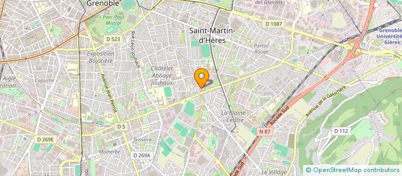 localisation de l'entreprise MONSIEUR SIMON TAULIER  SAINT-MARTIN-D'HERES