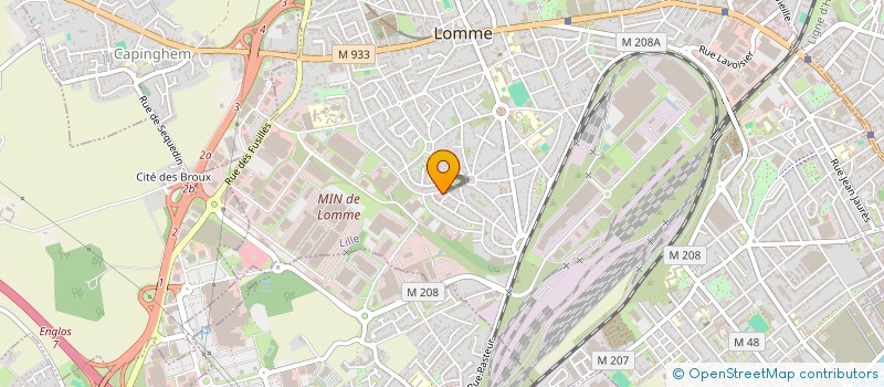 localisation de l'entreprise MONSIEUR SIMON TELLIER à LILLE