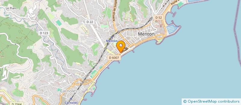 localisation de l'entreprise MONSIEUR SIMON TESTA à MENTON
