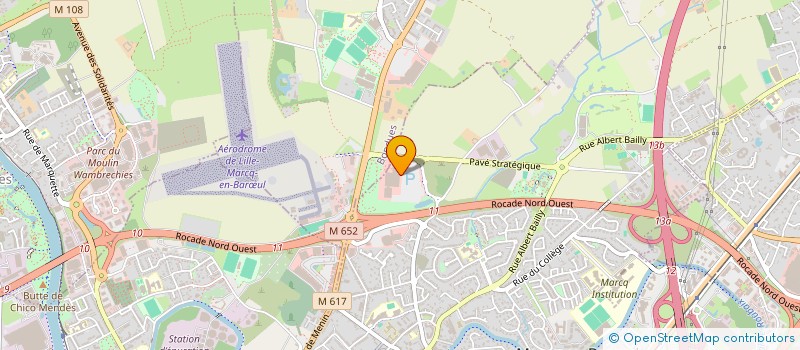 localisation de l'entreprise MONSIEUR SIMON THIETARD  MARCQ-EN-BARUL