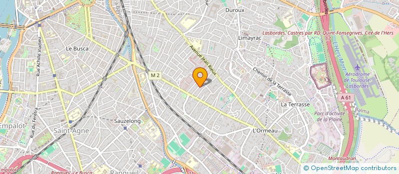 localisation de l'entreprise MONSIEUR SIMON THROM  TOULOUSE