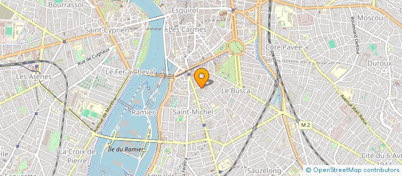 localisation de l'entreprise MONSIEUR SIMON TOULAT à TOULOUSE