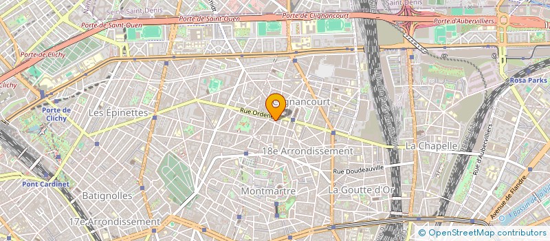 localisation de l'entreprise MONSIEUR SIMON TOURLIERE  PARIS