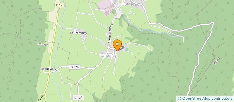 localisation de l'entreprise MONSIEUR SIMON TOURNIER  JASSERON