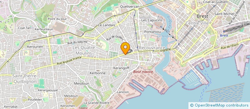 localisation de l'entreprise MONSIEUR SIMON TRANVOUEZ à BREST
