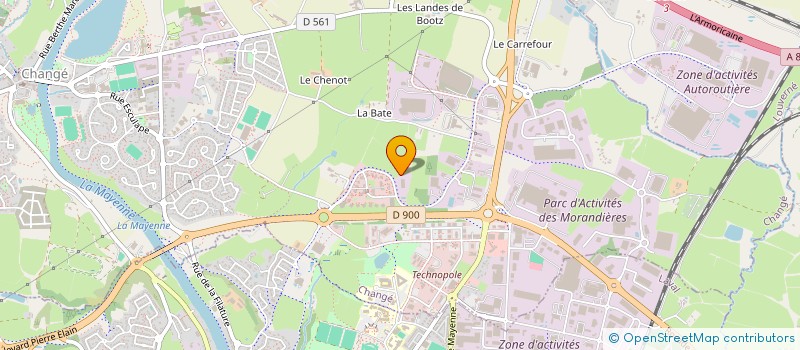 localisation de l'entreprise MONSIEUR SIMON TREHU  CHANGE