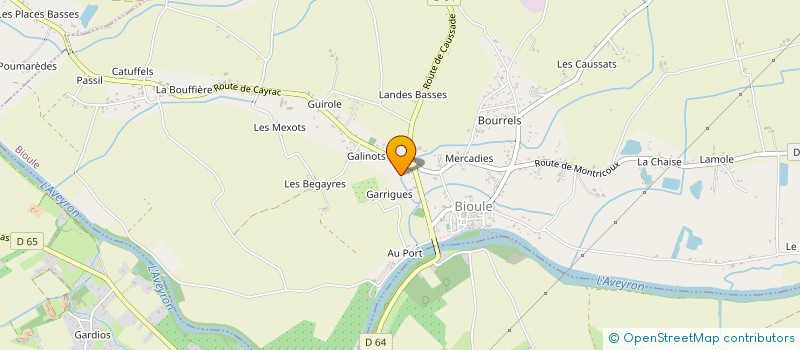 localisation de l'entreprise MONSIEUR SIMON TRENTY  BIOULE