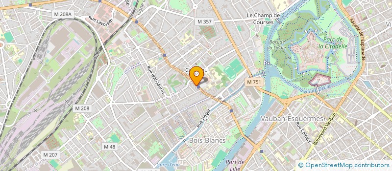 localisation de l'entreprise MONSIEUR SIMON TRESGOTS à LILLE