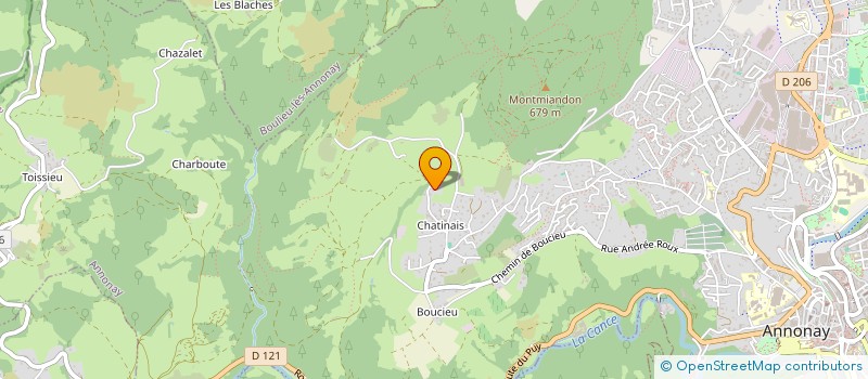 localisation de l'entreprise MONSIEUR SIMON TURCA  ANNONAY