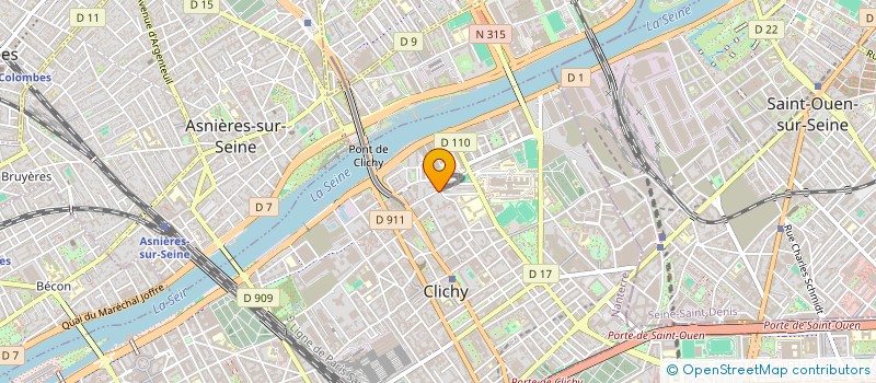 localisation de l'entreprise MONSIEUR SIMON URETA à CLICHY