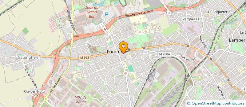 localisation de l'entreprise MONSIEUR SIMON URIOT à LILLE