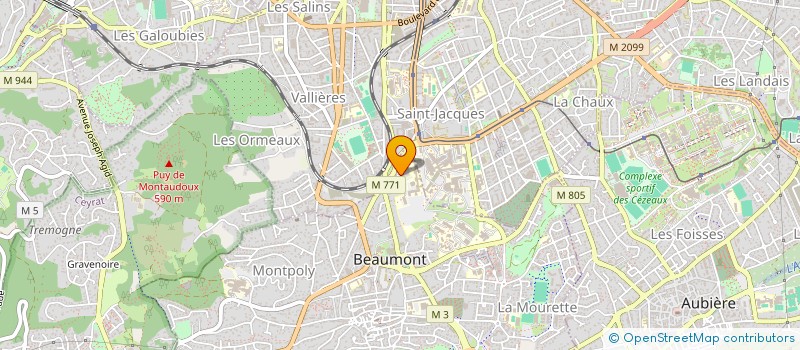 localisation de l'entreprise MONSIEUR SIMON VALLEIX à BEAUMONT